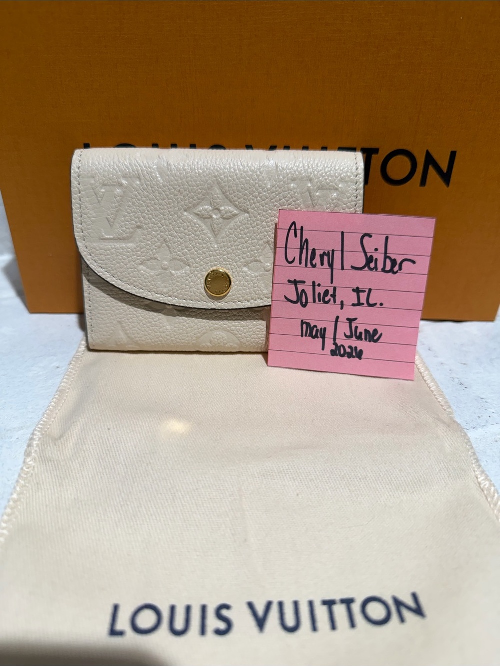 Louis Vuitton Rosalie Coin Purse/Wallet